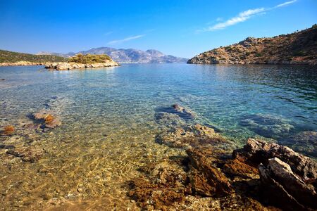 Beautiful wild beach