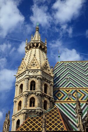 St. Stephan cathedral in Vienna, Austria, 2009の写真素材