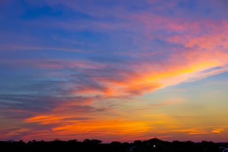 Majestic skyの写真素材