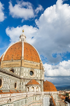 Duomo cathedral in Florence, Italyの写真素材