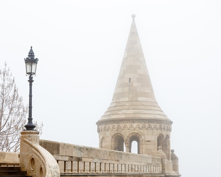 Fisherman Bastion in Buda Castle, Budapestのeditorial素材