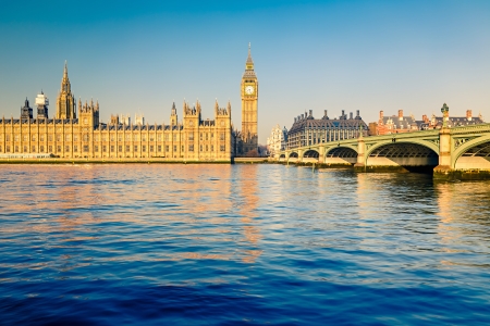 Big Ben and Houses of parliament in London, UKのeditorial素材