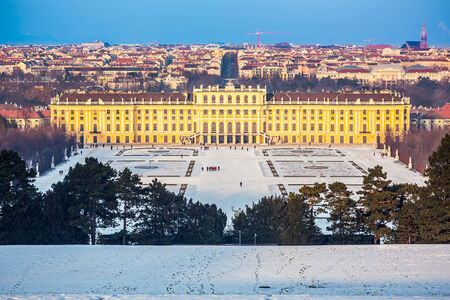Schonbrunn Palace, Viennaのeditorial素材