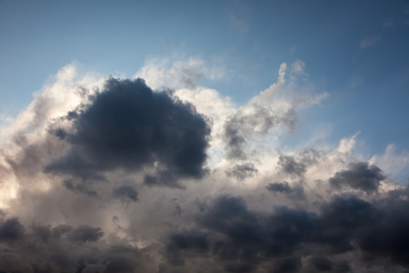Stormy sky background