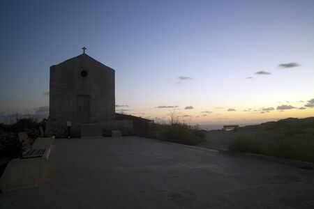 Chapel at Dingli Cliffsのeditorial素材