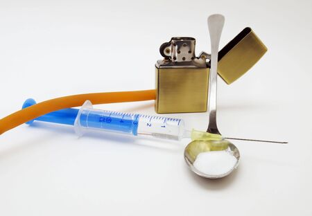 Junkie's golden shotの写真素材