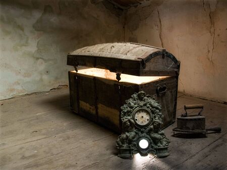 Timeless view of  the curiosity which lies at the bottom of the box.