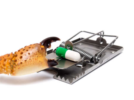 Conceptual view of risks and side effects  of overuse of drugs and chemotherapy...の写真素材