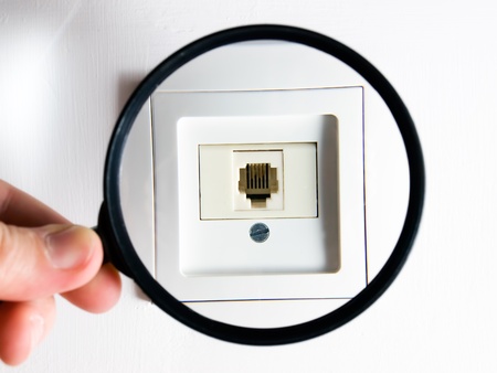 Conceptual view about  analysis of connections...の写真素材