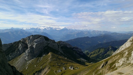 View from Mt Pilatus, Switzerland