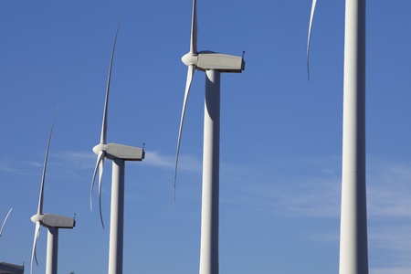 Wind Turbines for Alternative Energy の写真素材