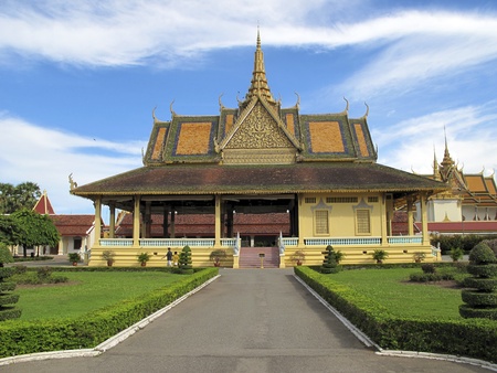 Royal Palace Phnom Penh Cambodiaのeditorial素材