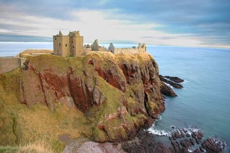Dunnottar Castleの写真素材