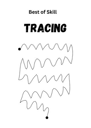 Black and white dotted lines. Black and white dots. Vector illustrationの素材