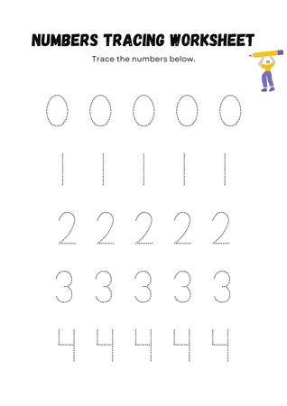 Numbers game for kids. Worksheet for preschoolers. Vector illustrationの素材