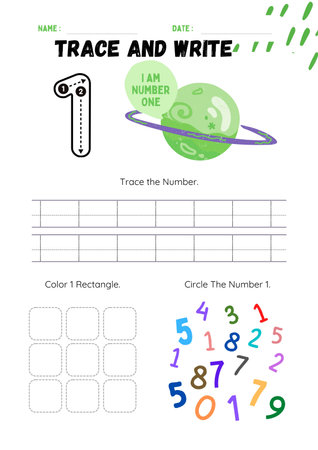 Trace and write. Alphabet tracing worksheet for kids. Vector illustrationの素材