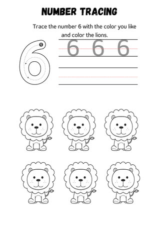 Alphabet tracing worksheet. Writing practice for kids. Learning letters.の素材