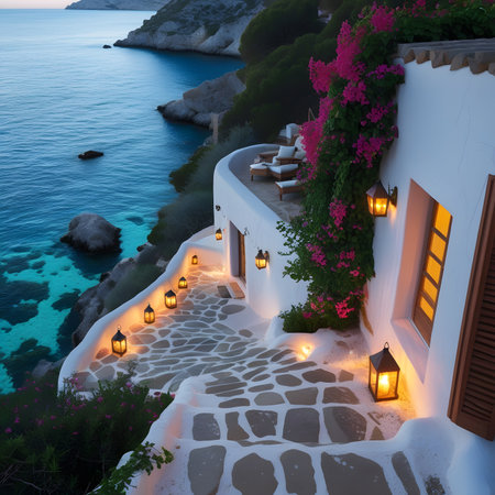 Santorini island, Greece. Cyclades, Greece.の素材