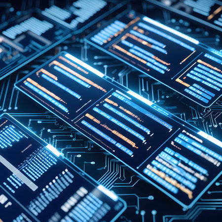 Futuristic technology circuit board background. 3d rendering toned image double exposureの素材