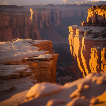 Sunset Over the Hoodoos of Canyonlands National Park, Utah, USAの素材