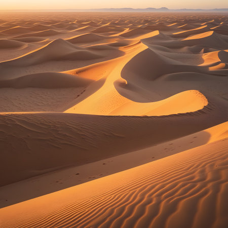 the empty quarter  and outdoor  sand  dune in oman old desert rub al khaliの素材