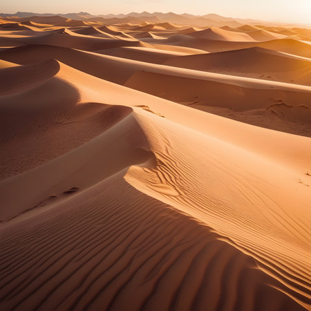 the empty quarter  and outdoor  sand  dune in oman old desert rub al khaliの素材