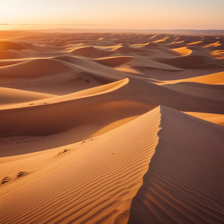 the empty quarter  and outdoor  sand  dune in oman old desert rub al khaliの素材