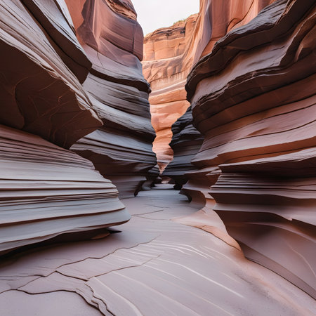 Antelope Canyon is a slot canyon located on Navajo land near Page, Arizona, United States.の素材