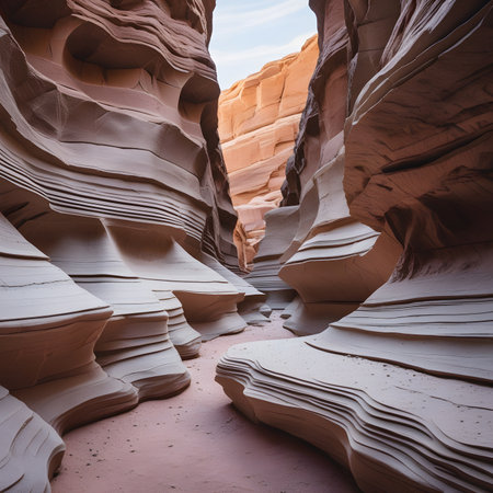 Antelope Canyon is a slot canyon in the American Southwest. It is on Navajo land east of Page, Arizona. USAの素材