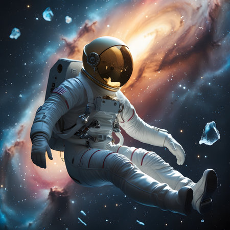 Desert with palm trees and blue lake. 3d render.の素材