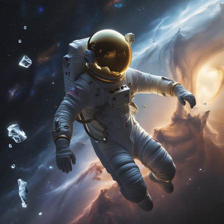 Oasis in the desert with palm trees and sand dunes.の素材