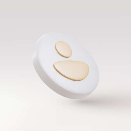 3d user icon. human icon. Business avatar symbol user profile icon.