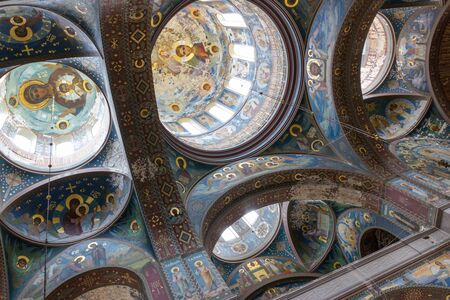 Painted in the Orthodox Church, New Athos Abkhazia