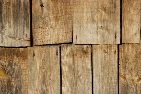 Wood texture for your background. Grunge wooden background with grain, brown and blue color.