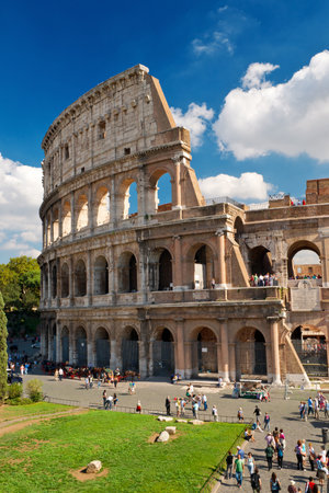 Colosseum in Rome, Italyのeditorial素材