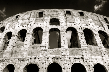 Colosseum in Rome, Italyの写真素材