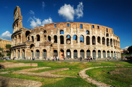 Colosseum in Rome, Italyのeditorial素材