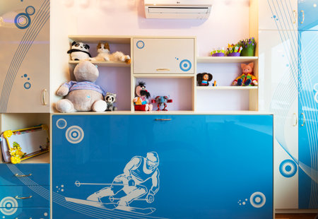 Toys in a children roomのeditorial素材