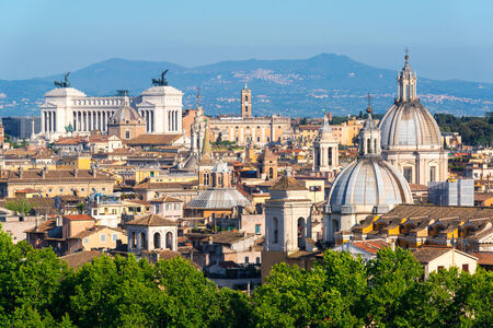 View of Rome, Italyの写真素材