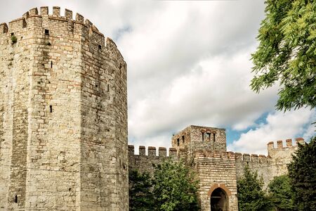 Yedikule Fortress (Castle of Seven Towers) in Istanbul, Turkey