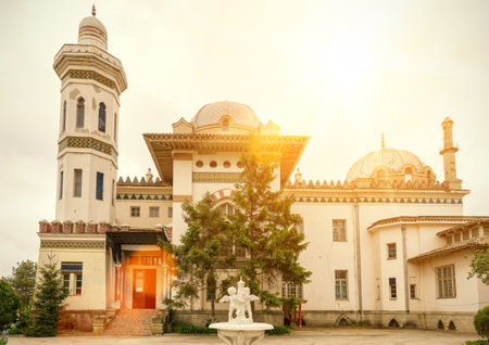Stamboli's Villa in Feodosia, Crimea, Russiaのeditorial素材