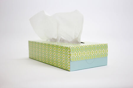 Shoot tissue boxの写真素材