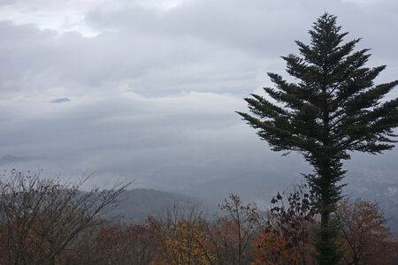 Haruna Pass of landscapeの写真素材