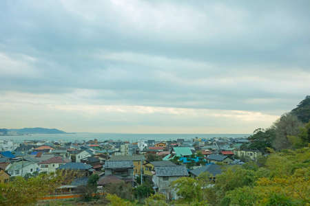 Kamakura city averageの写真素材