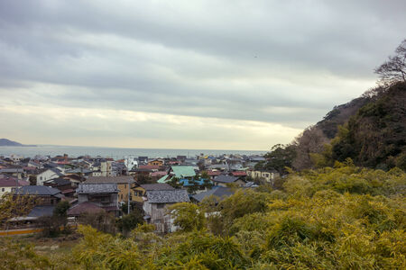 Kamakura city averageの写真素材