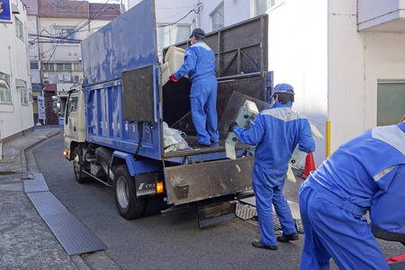 Garbage collectionのeditorial素材