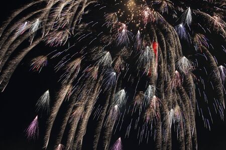 fireworksの写真素材