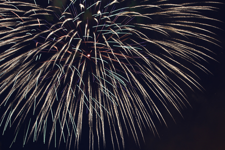 fireworksの写真素材