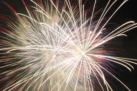 fireworksの写真素材