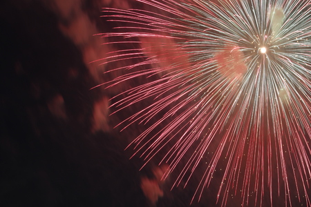 fireworksの写真素材